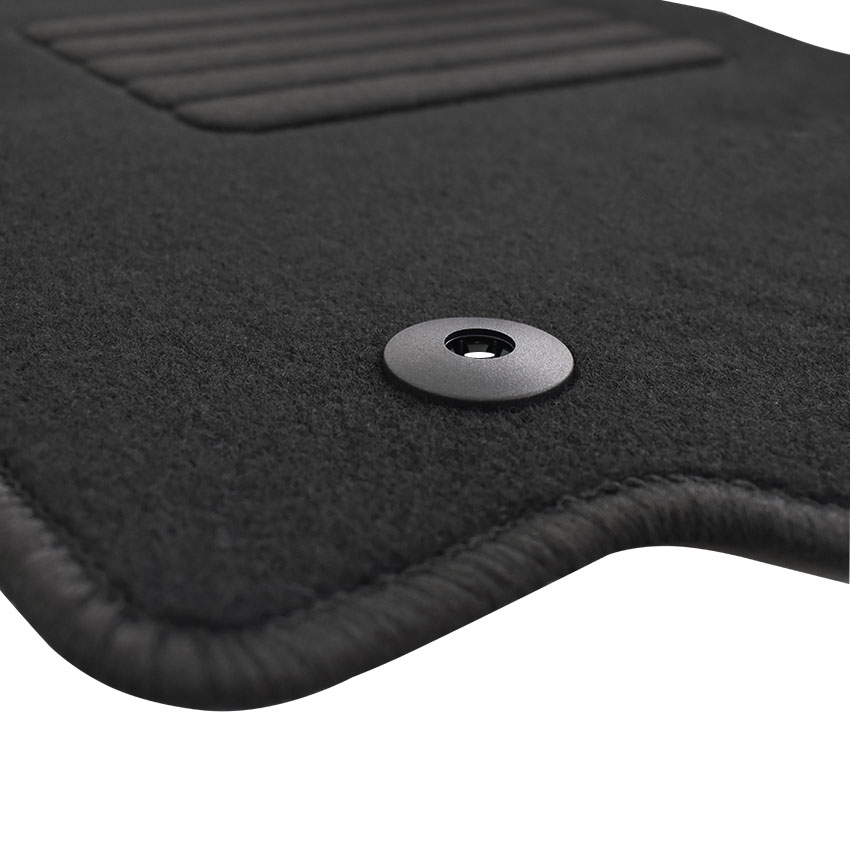 Πατάκια δαπέδου μοκέτας Standard μαύρα