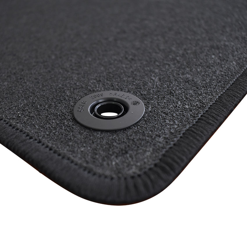 Πατάκια δαπέδου μοκέτας Standard μαύρα