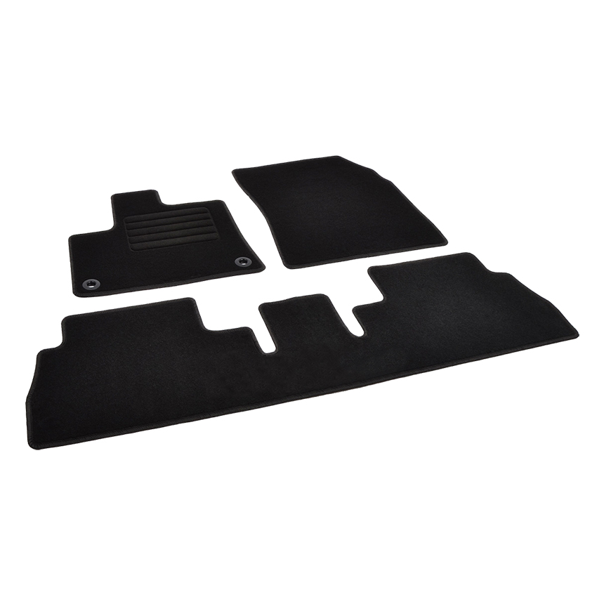 Πατάκια δαπέδου μοκέτας Standard μαύρα