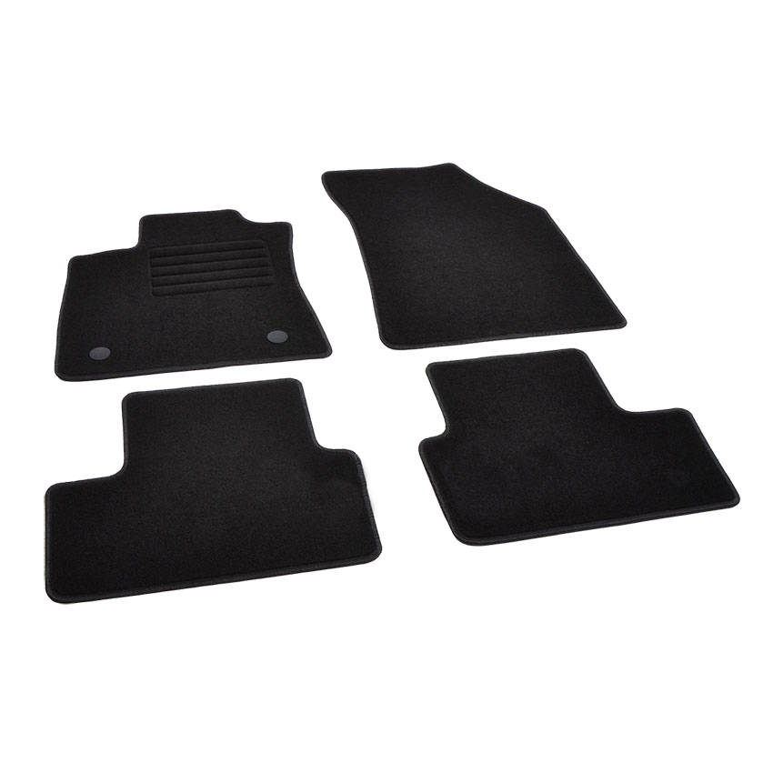 Πατάκια δαπέδου μοκέτας Standard μαύρα