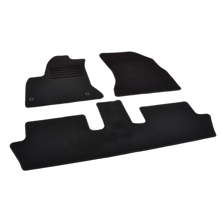 Πατάκια δαπέδου μοκέτας Standard μαύρα