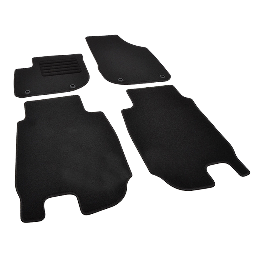 Πατάκια δαπέδου μοκέτας Standard μαύρα