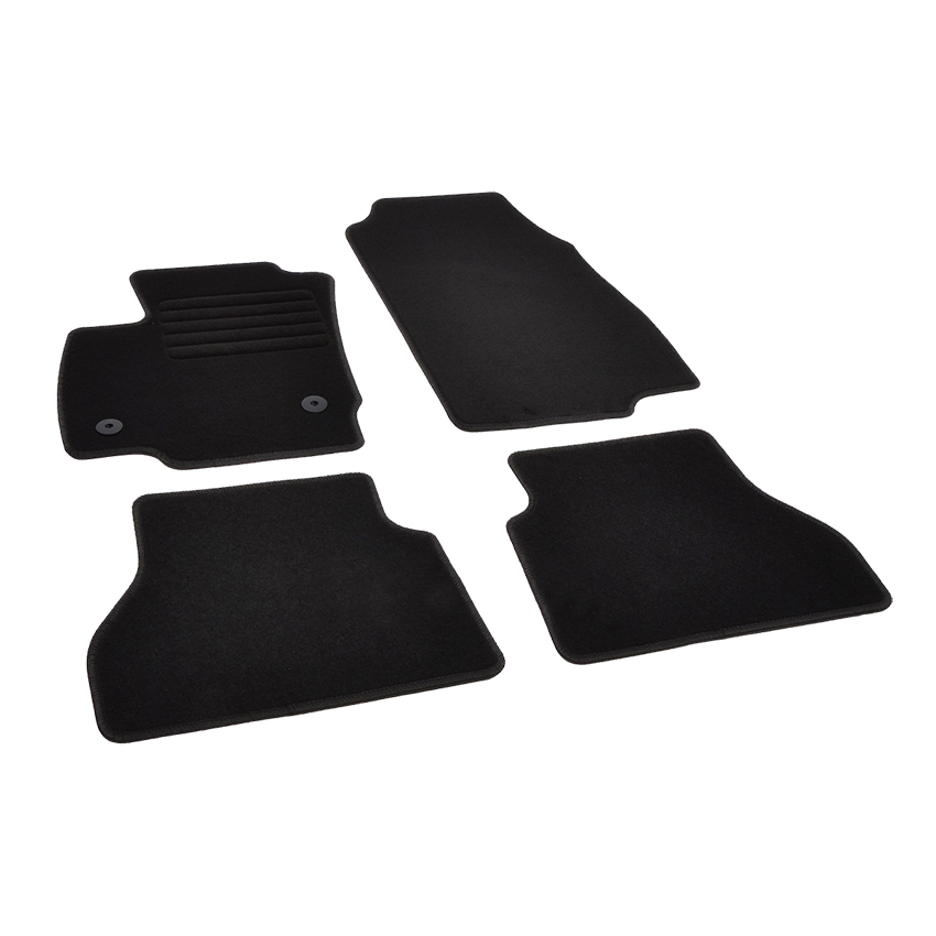 Πατάκια δαπέδου μοκέτας Standard μαύρα