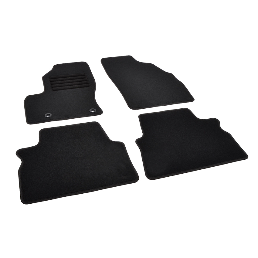 Πατάκια δαπέδου μοκέτας Standard μαύρα