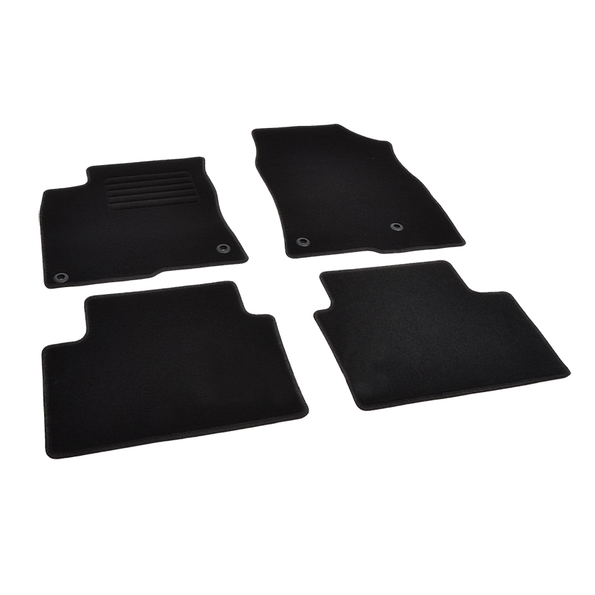 Πατάκια δαπέδου μοκέτας Standard μαύρα