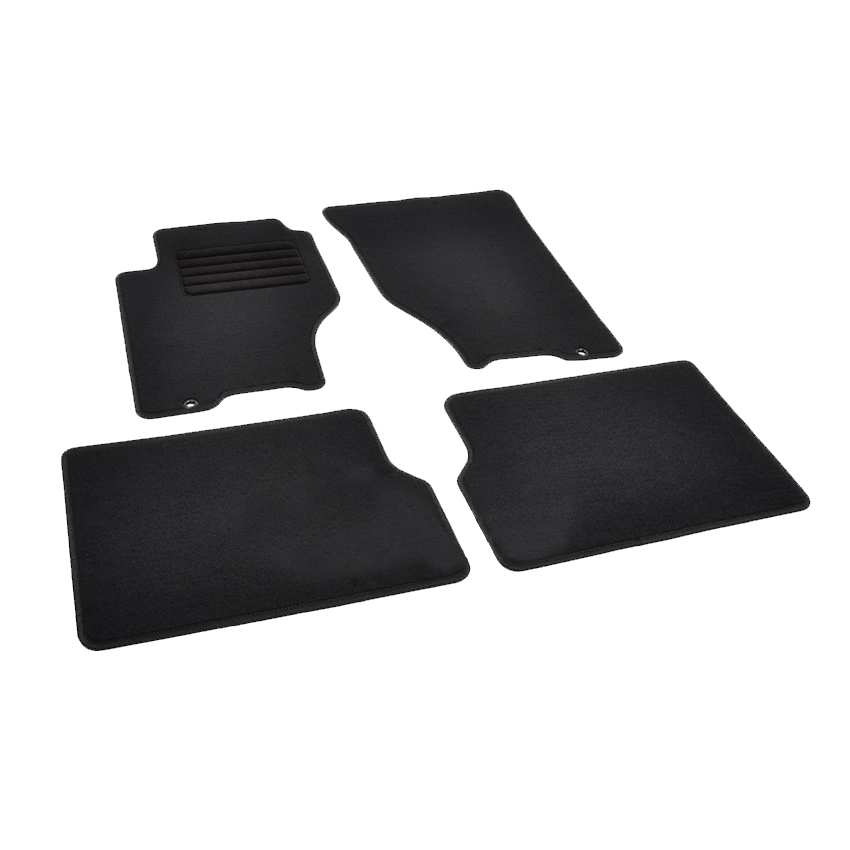 Πατάκια δαπέδου μοκέτας Standard μαύρα