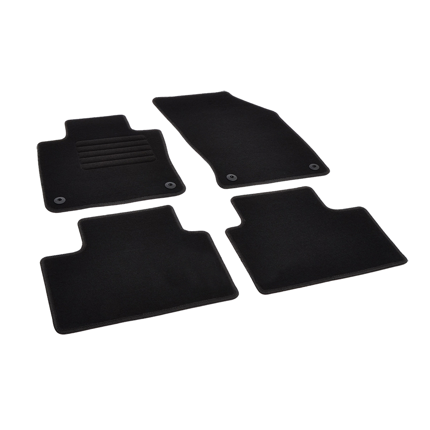 Πατάκια δαπέδου μοκέτας Standard μαύρα