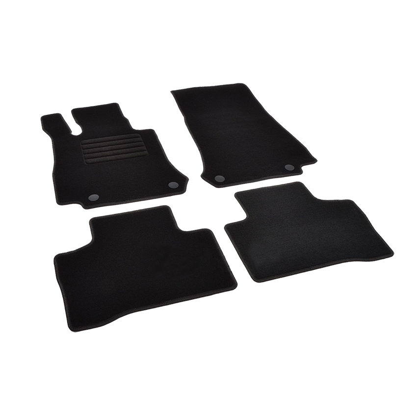 Πατάκια δαπέδου μοκέτας Standard μαύρα