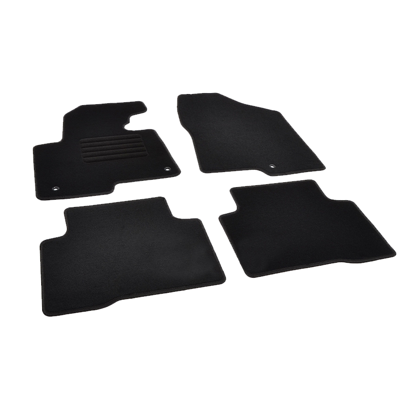 Πατάκια δαπέδου μοκέτας Standard μαύρα