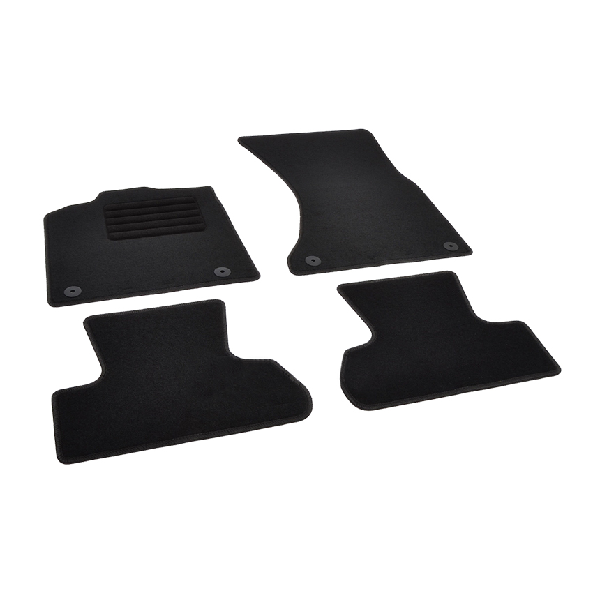 Πατάκια δαπέδου μοκέτας Standard μαύρα