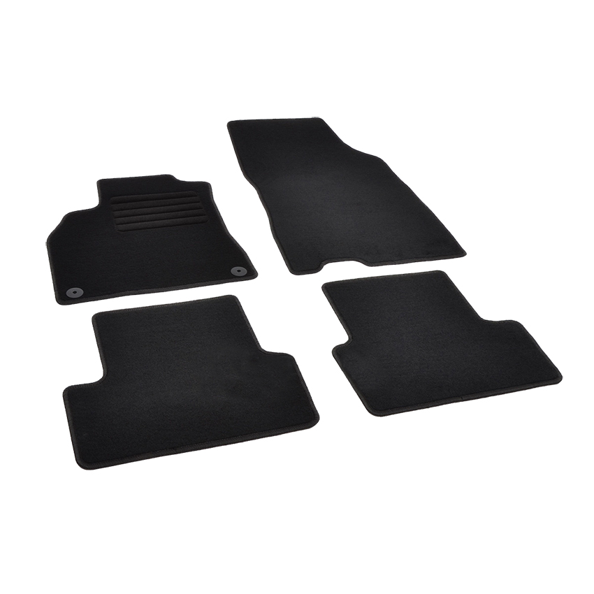 Πατάκια δαπέδου μοκέτας Standard μαύρα