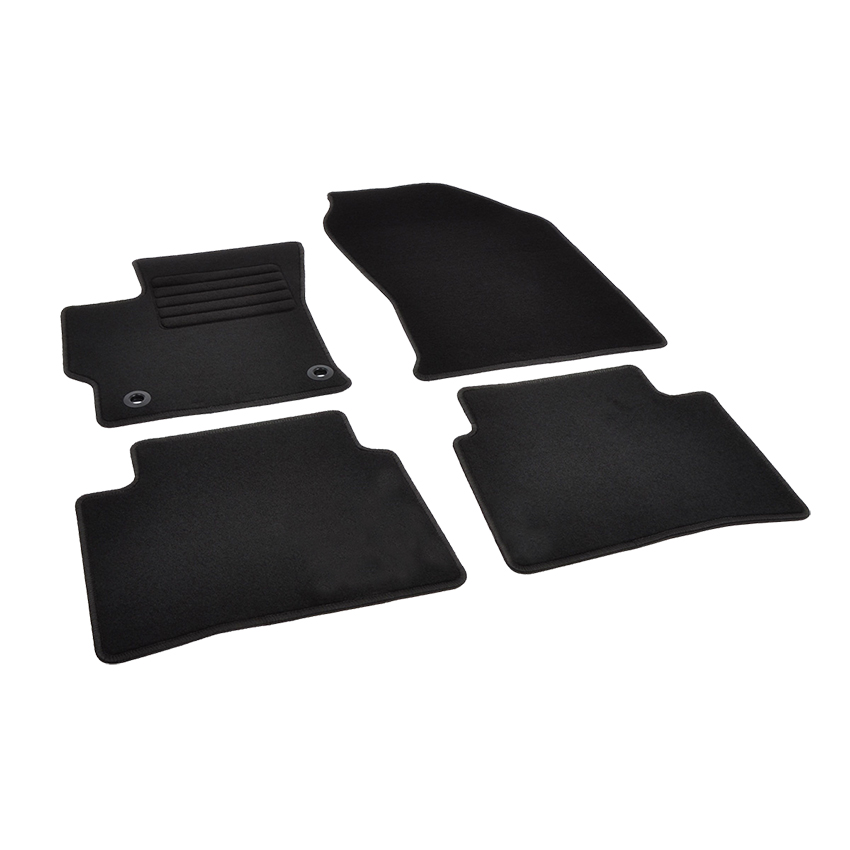 Πατάκια δαπέδου μοκέτας Standard μαύρα