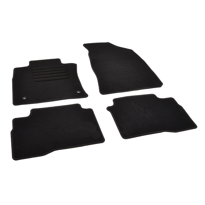 Πατάκια δαπέδου μοκέτας Standard μαύρα