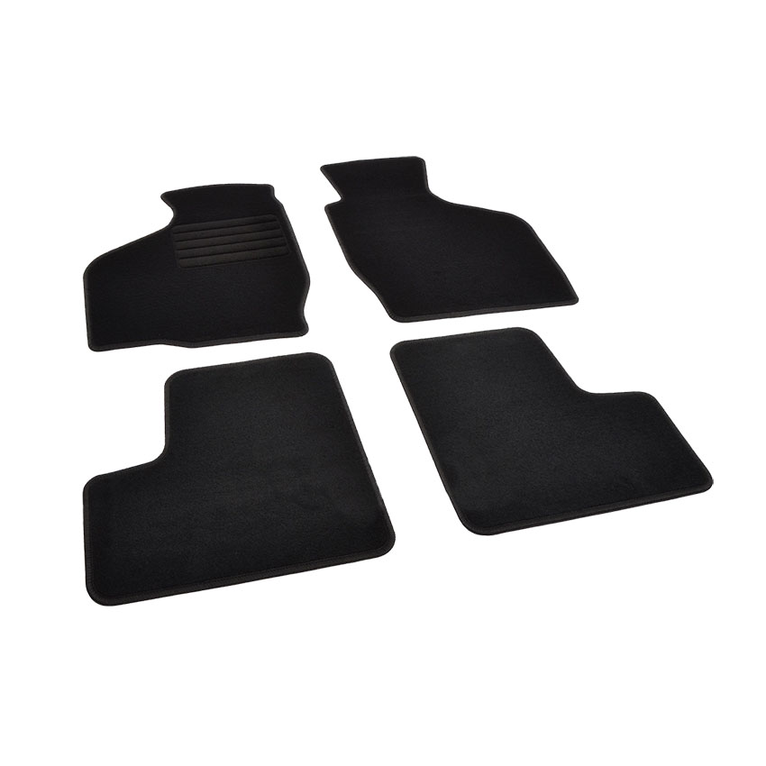 Πατάκια δαπέδου μοκέτας Standard μαύρα