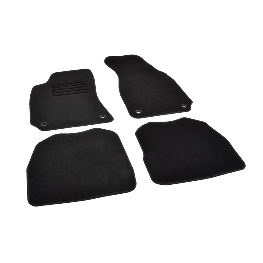 Πατάκια δαπέδου μοκέτας Standard μαύρα