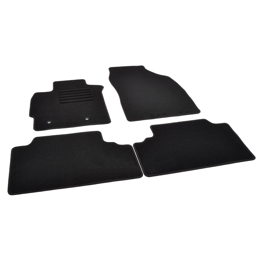 Πατάκια δαπέδου μοκέτας Standard μαύρα