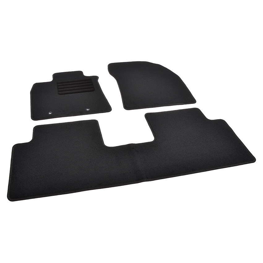 Πατάκια δαπέδου μοκέτας Standard μαύρα για Toyota Avensis (III) 4τμχ