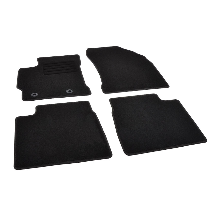 Πατάκια δαπέδου μοκέτας Standard μαύρα