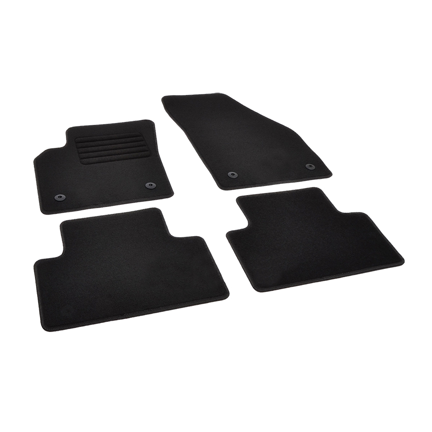 Πατάκια δαπέδου μοκέτας Standard μαύρα