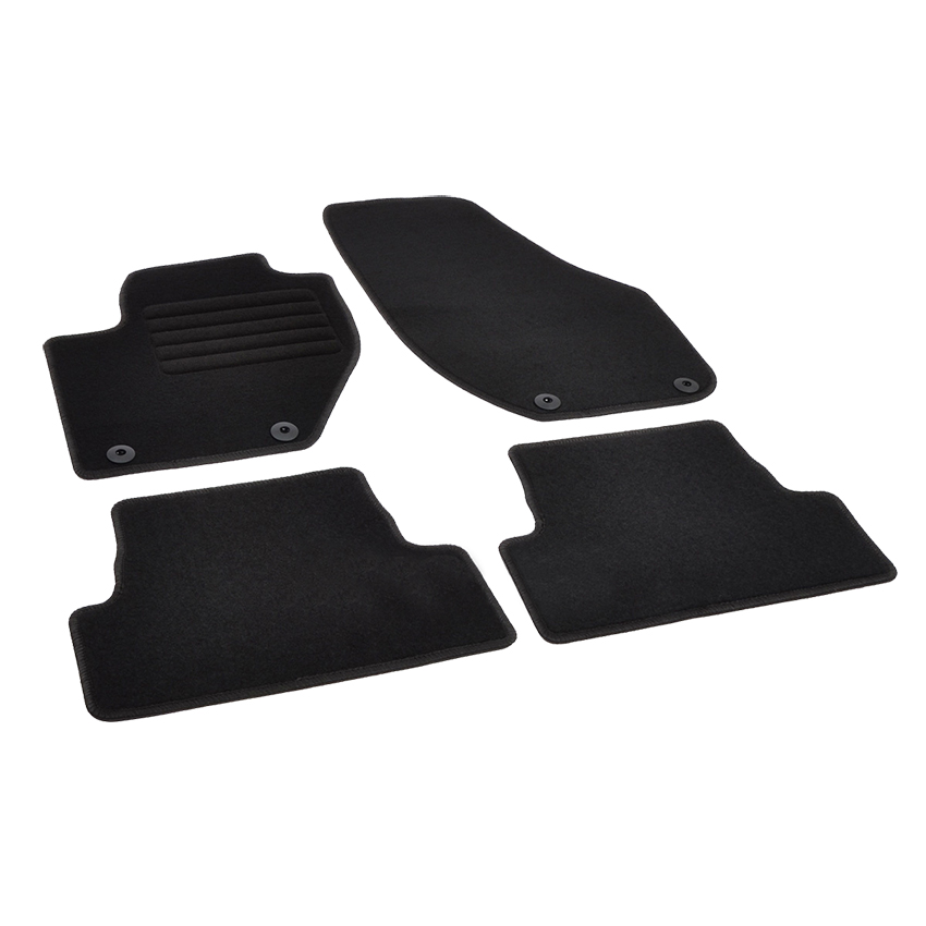 Πατάκια δαπέδου μοκέτας Standard μαύρα