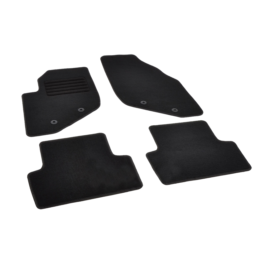 Πατάκια δαπέδου μοκέτας Standard μαύρα