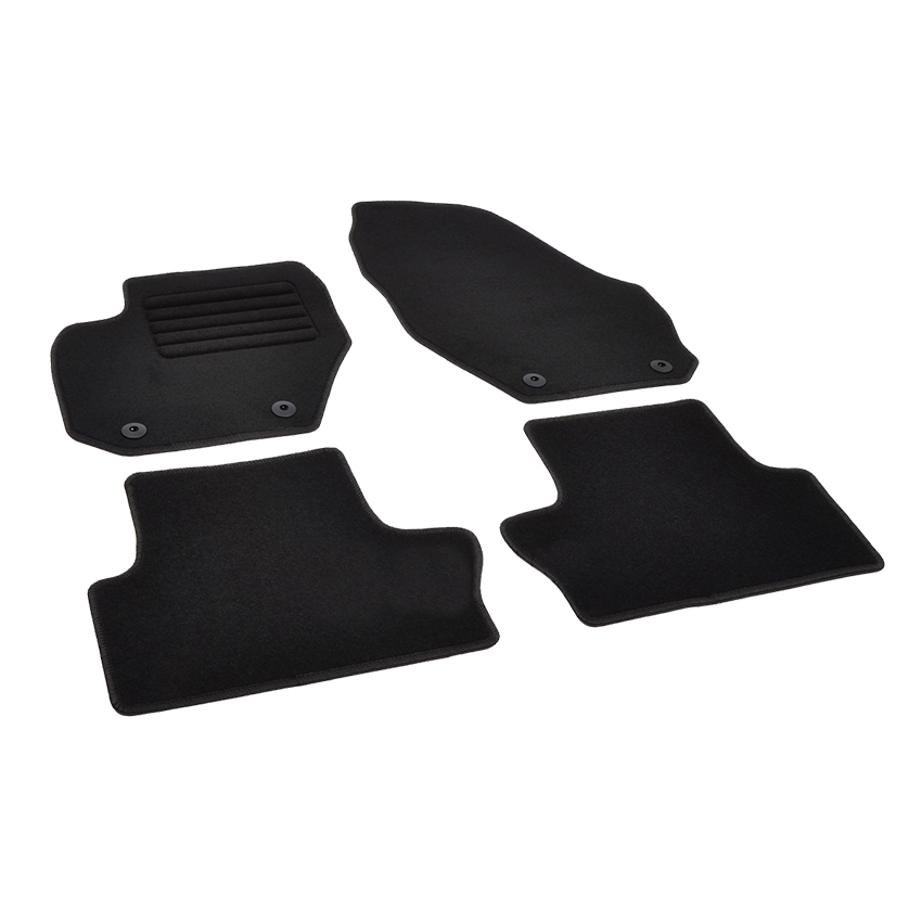 Πατάκια δαπέδου μοκέτας Standard μαύρα