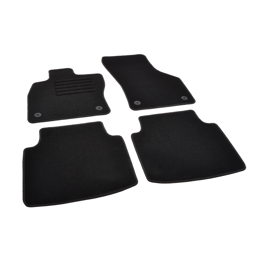 Πατάκια δαπέδου μοκέτας Standard μαύρα για Volkswagen Arteon 4τμχ