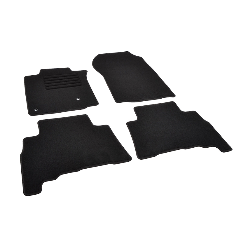 Πατάκια δαπέδου μοκέτας Standard μαύρα