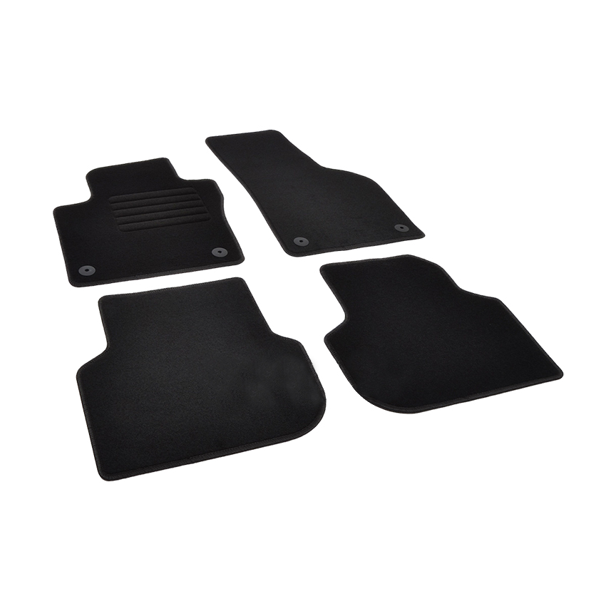 Πατάκια δαπέδου μοκέτας Standard μαύρα