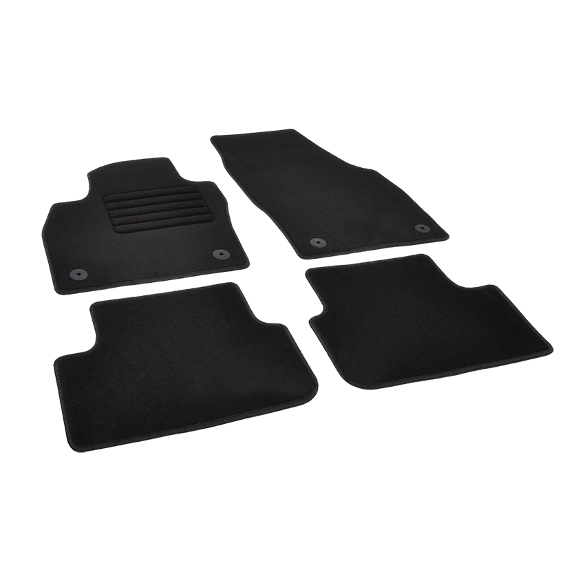 Πατάκια δαπέδου μοκέτας Standard μαύρα