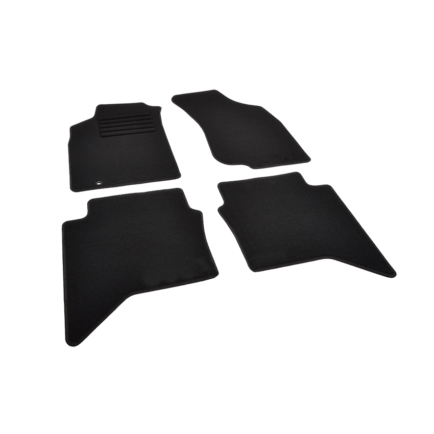 Πατάκια δαπέδου μοκέτας Standard μαύρα