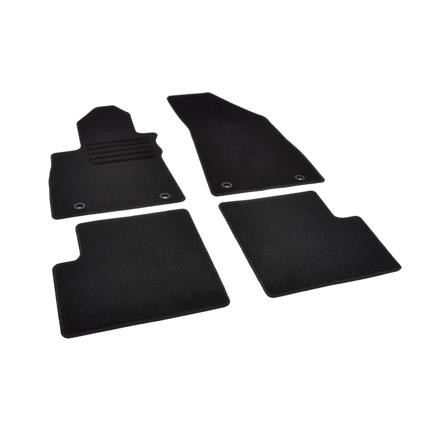 Πατάκια δαπέδου μοκέτας Standard μαύρα