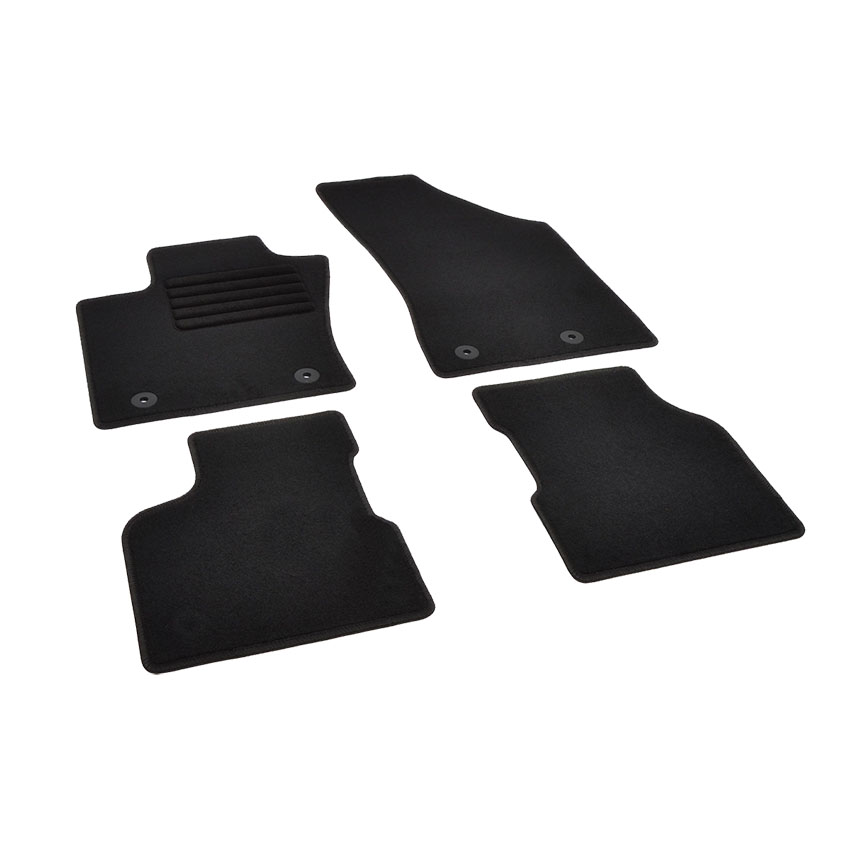 Πατάκια δαπέδου μοκέτας Standard μαύρα