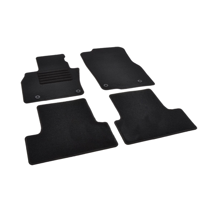 Πατάκια δαπέδου μοκέτας Standard μαύρα