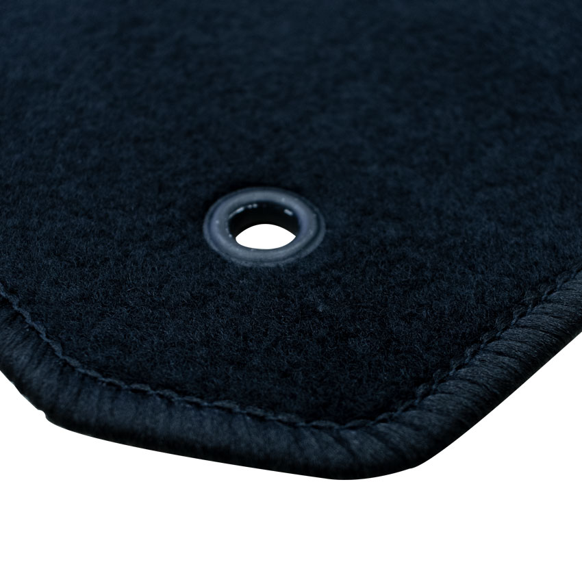 Πατάκια δαπέδου μοκέτας Standard μαύρα για Alfa Romeo Mito 4τμχ