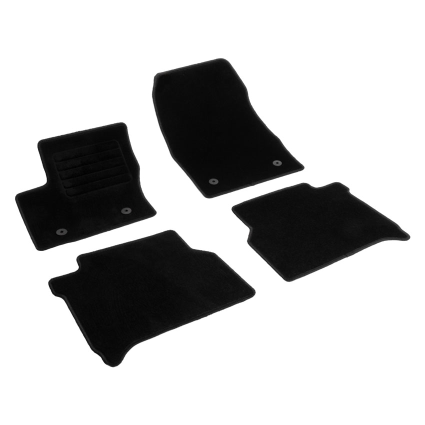 Πατάκια δαπέδου μοκέτας Standard μαύρα