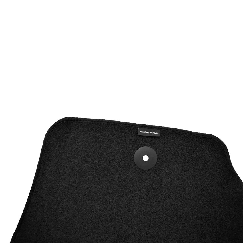 Πατάκια δαπέδου μοκέτας Basic μαύρα για Seat Ibiza (III) 4τμχ
