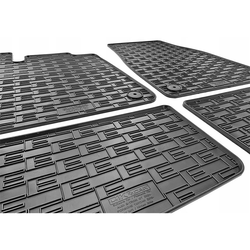 Πατάκια δαπέδου λαστιχένια για Audi e-tron GT / Porsche Taycan 4τμχ