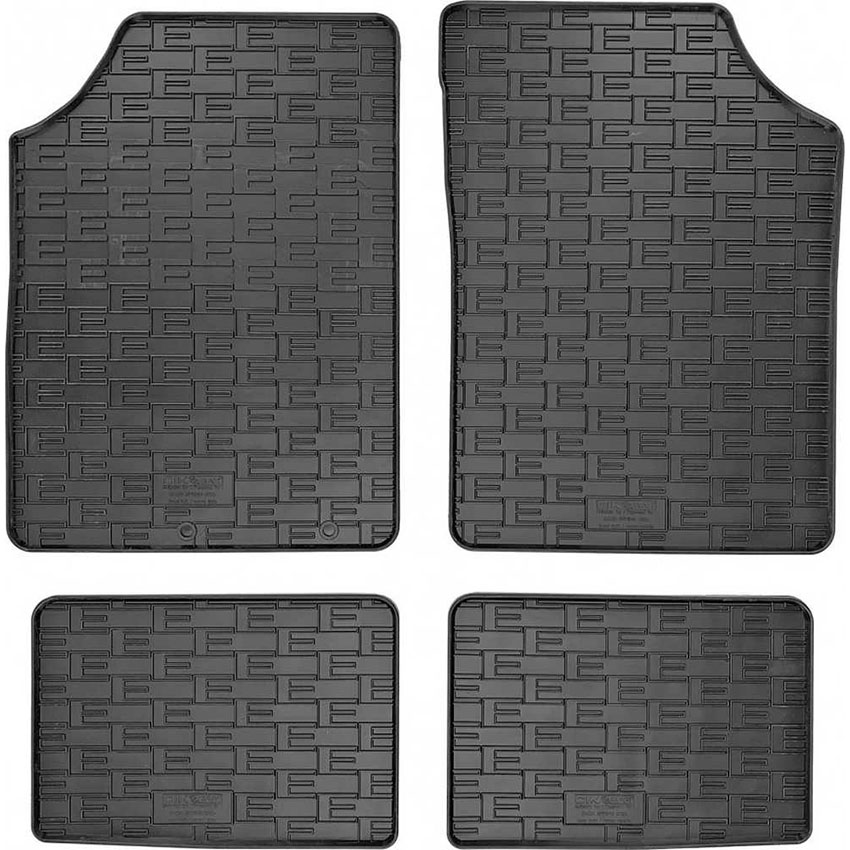 Πατάκια δαπέδου λαστιχένια για Dacia Spring 4τμχ