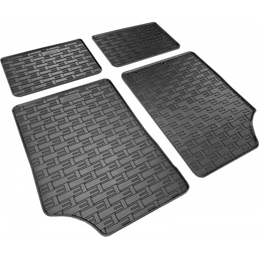 Πατάκια δαπέδου λαστιχένια για Dacia Spring 4τμχ