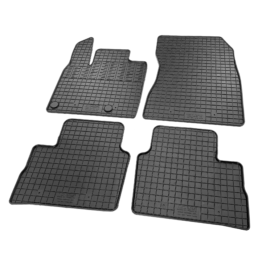 Πατάκια δαπέδου λαστιχένια για Nissan Qashqai III (J12) 4τμχ