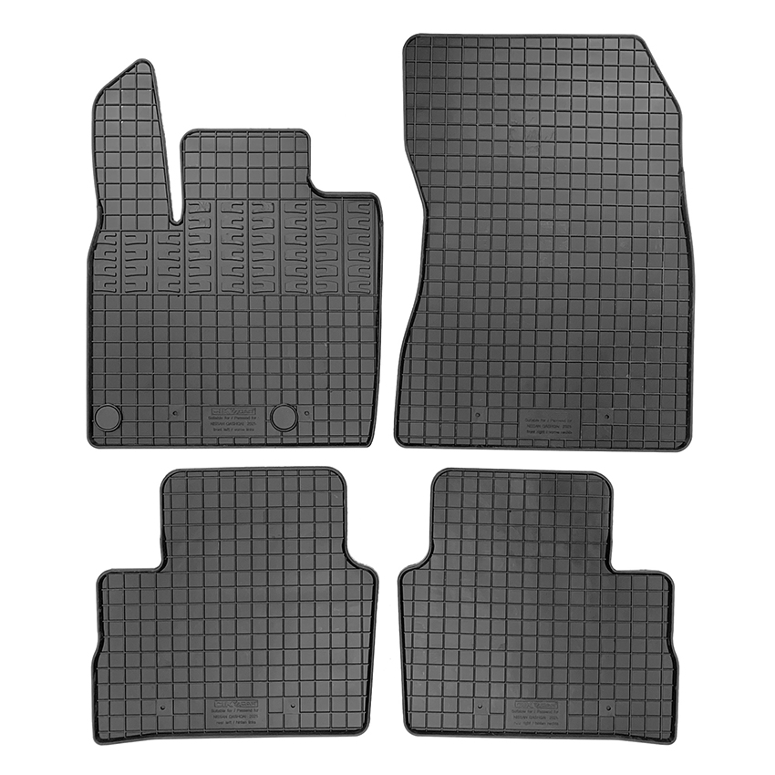 Πατάκια δαπέδου λαστιχένια για Nissan Qashqai III (J12) 4τμχ