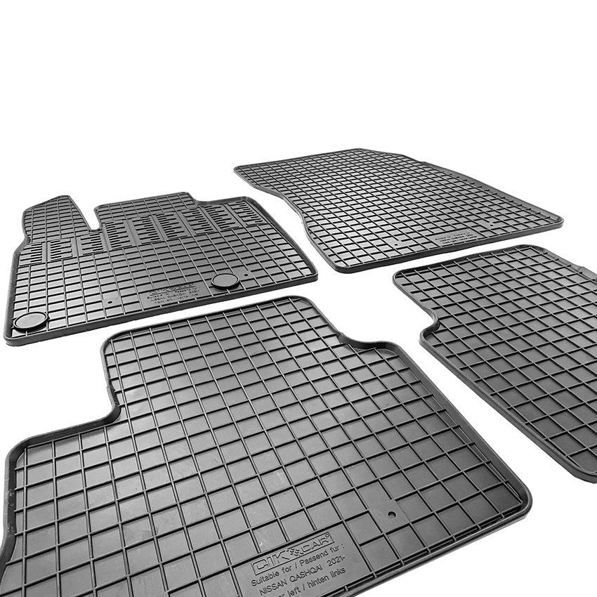 Πατάκια δαπέδου λαστιχένια για Nissan Qashqai III (J12) 4τμχ