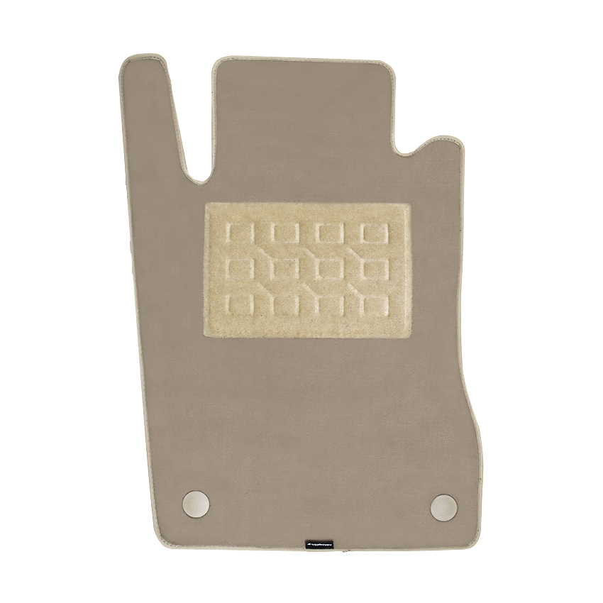 Πατάκια δαπέδου μοκέτας Superior μπεζ για Mercedes E-Class (W211) / CLS 4τμχ