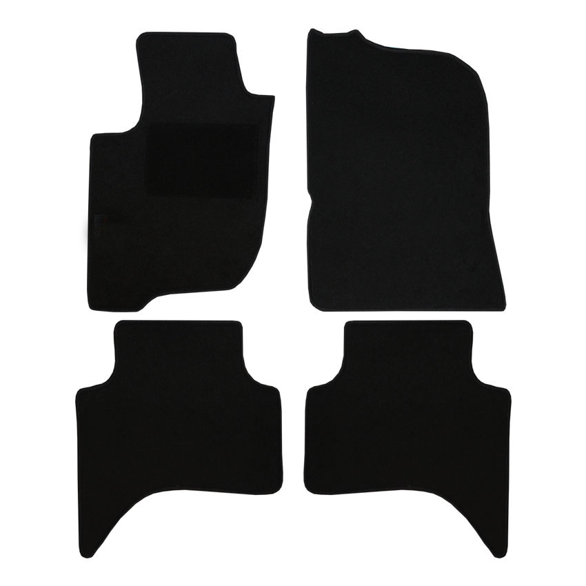 Μοκέτα Clan μαύρη για Mitsubishi L200 IV 4D