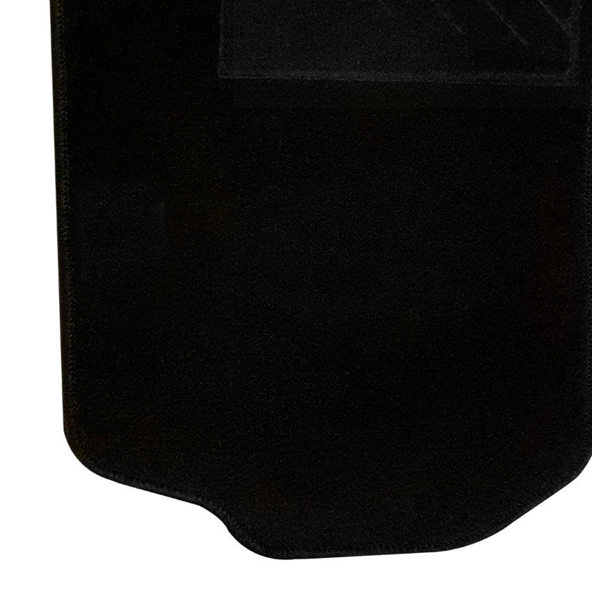 Πατάκια δαπέδου μοκέτας Clan μαύρα για Lancia Delta (II) 4τμχ