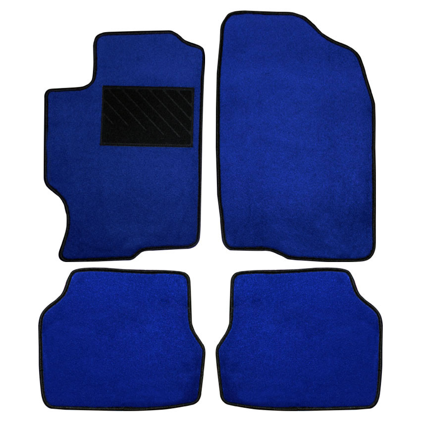 Μοκέτα Clan μπλε με μαύρο ρέλι για Mazda 6 (I)