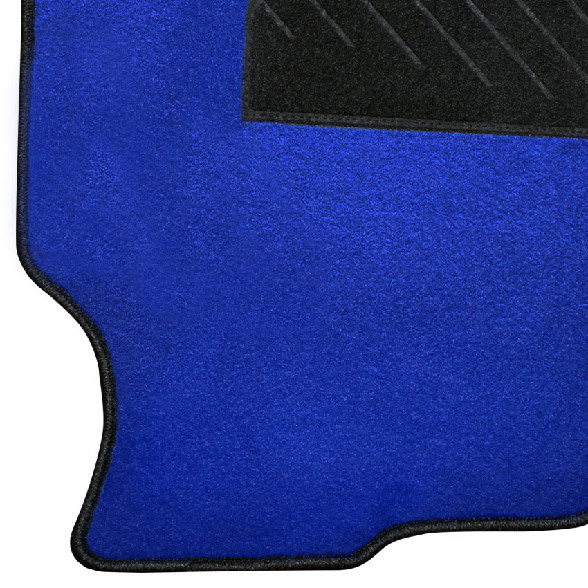 Μοκέτα Clan μπλε με μαύρο ρέλι για Mazda 6 (I)