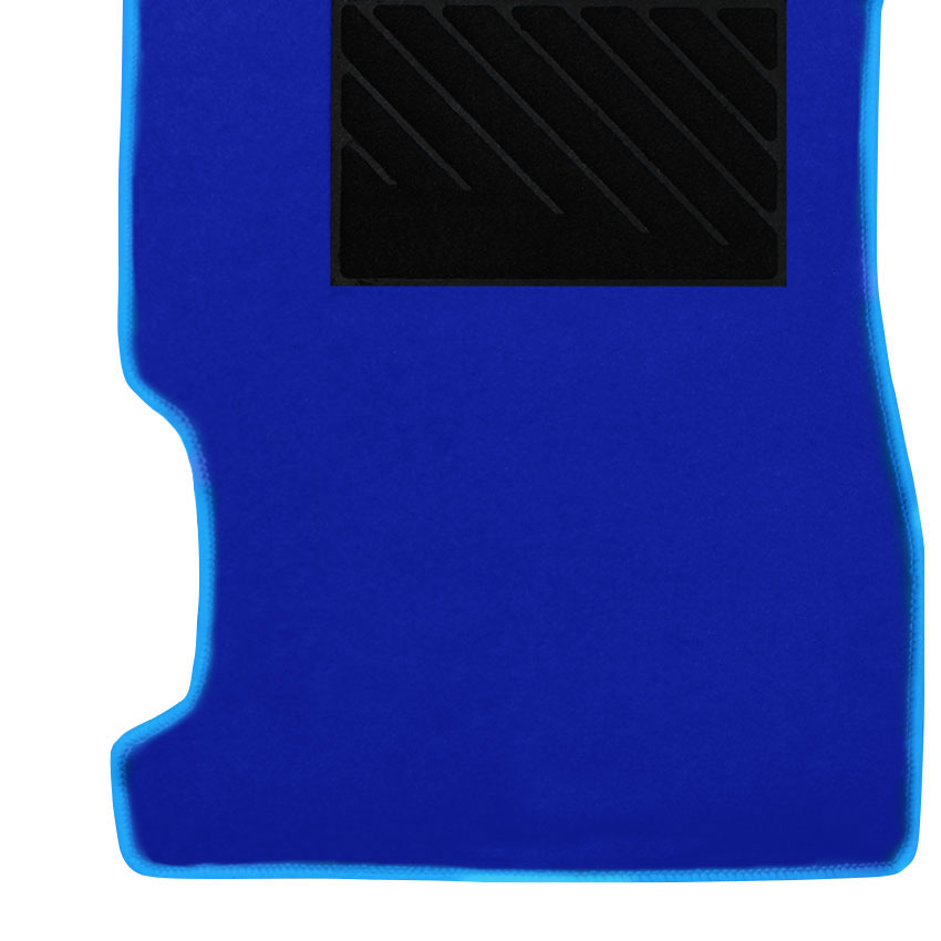 Μοκέτα Clan μπλε για Honda Civic Type R 2D (VII) 3τμχ