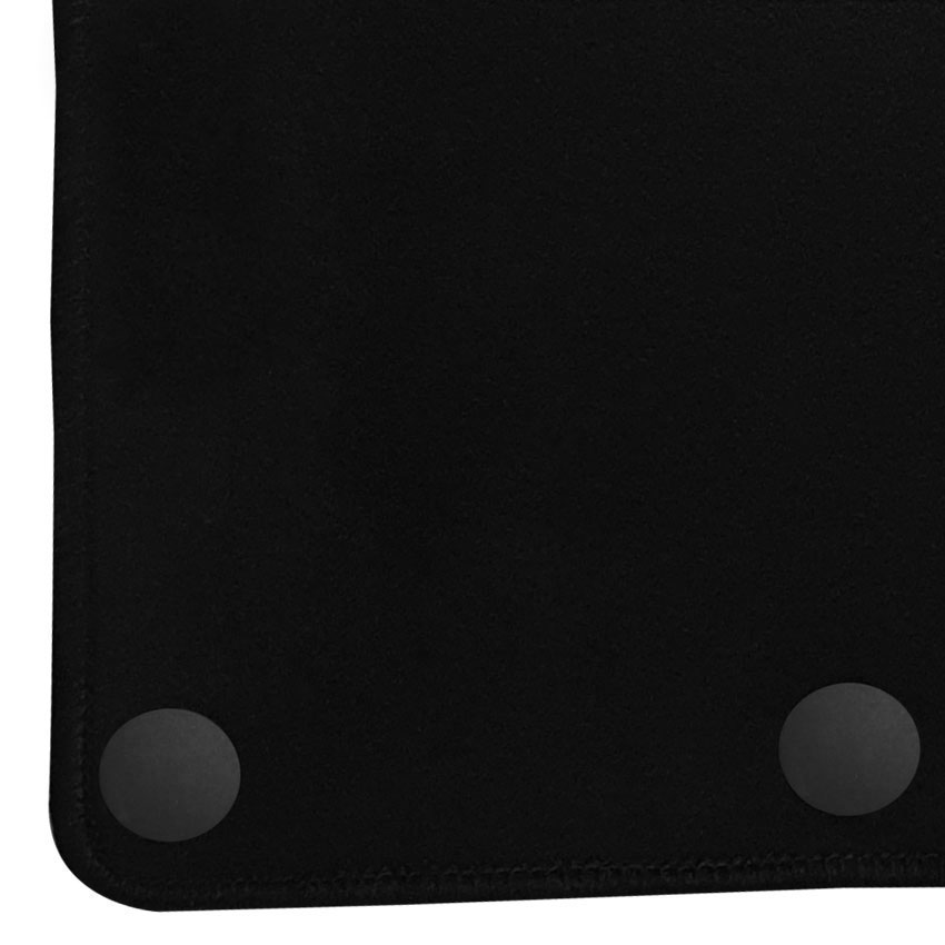 Μοκέτα Clan μαύρη για Nissan Qashqai II (J11) με στρογγυλά κουμπώματα 4τμχ